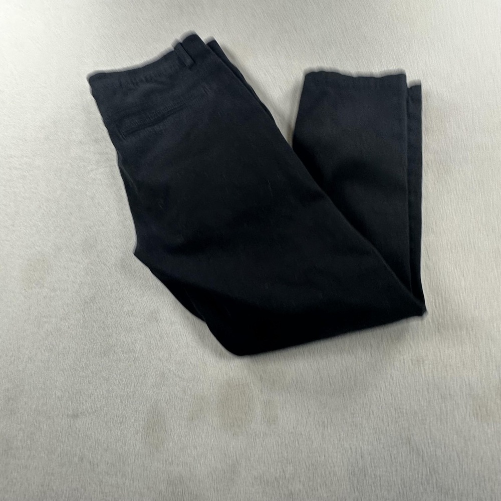 U-510 Pants Mens 30 Black Stretch Denim Chino 5-Pocket Straight Jeans Casual